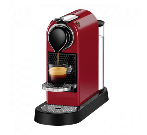 Кофеварка Nespresso citiz cherry red