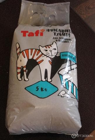 Tafi наполнитель для кошачьего туалета