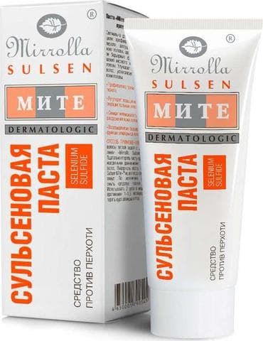 ПАСТА «MIRROLLA SULSEN MITE» - ПРОФИЛАКТИКА ПЕРХОТ Мирролла 