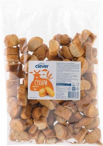 Сухари чайные "Clever"
