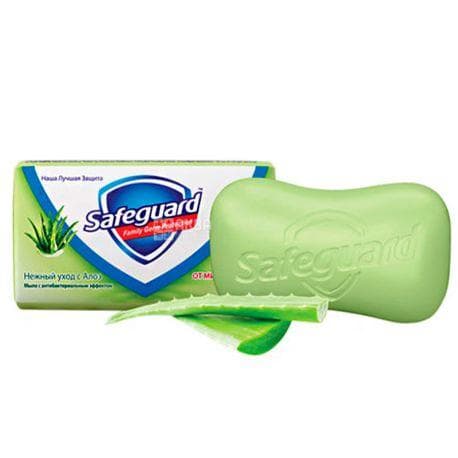 Мыло твердое алоэ Safeguard