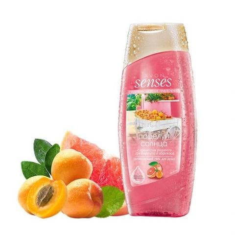 Гель для душа Avon senses Поцелуи солнца