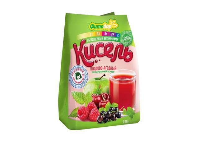 Кисель плодово-ягодный "Фитодар"