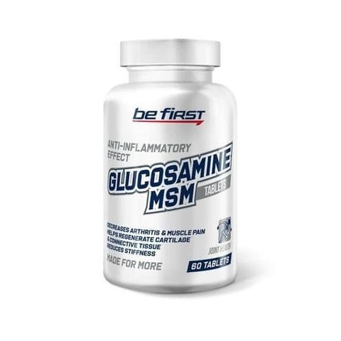 Be First Glucosamine MSM 60 таблеток