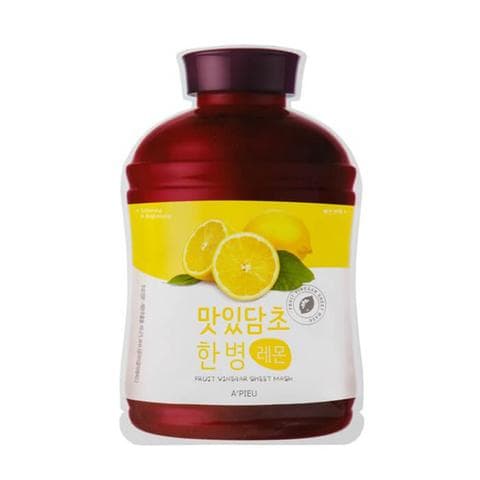 Тканевая маска для лица A'pieu Fruit Vinegar Lemon Sheet Mask