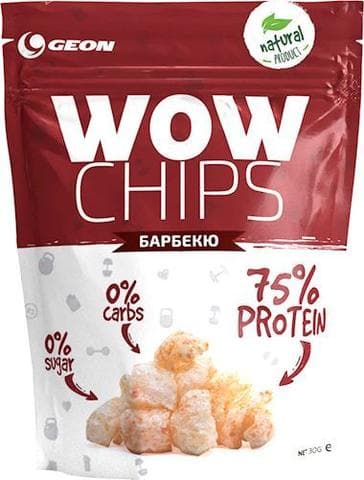 WOW Protein Chips Geon протеиновые чипсы Барбекю