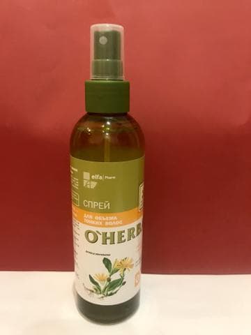 Спрей для объёма волос O’Herbal Volume Boost