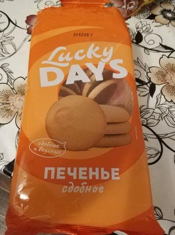 Lacky Days сдобное печенье
