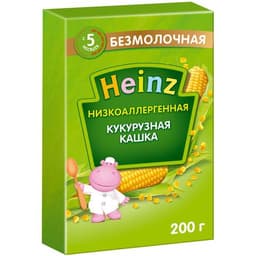 Кукурузная каша Heinz безмолочная