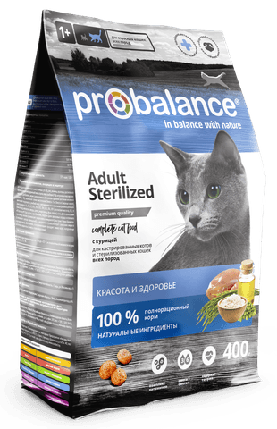 Probalance сухой корм для кошек