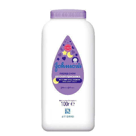 Присыпка johnsons baby перед сном