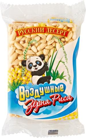 Воздушные зерна риса "Русский десерт"