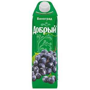 Сок "Добрый" чёрный виноград