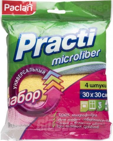 Универсальные салфетки из микрофибры Practi
