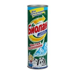 Чистящий порошок "Биолан" горная свежесть, 400 гр.