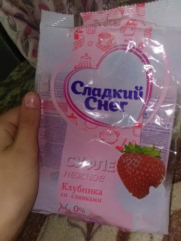 Десерт "Сладкий снег"