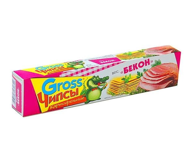 Чипсы Gross Вкус "Бекон"