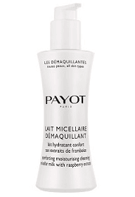 Очищающее молочко для лица PAYOT с экстрактом малины lait micellaire demaquillant
