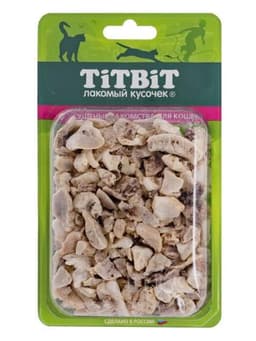 Сушеное лакомство для TITBIT лёгкое говяжье