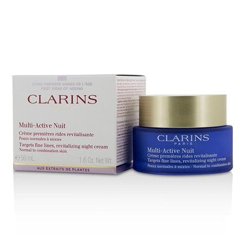 Ночной крем Multi-Active Nuit Targets Clarins Revitalizing Night Cream Normal to Combination
