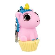 Блеск для губ Mini Dolly Squishicorns с цепочкой для ключей