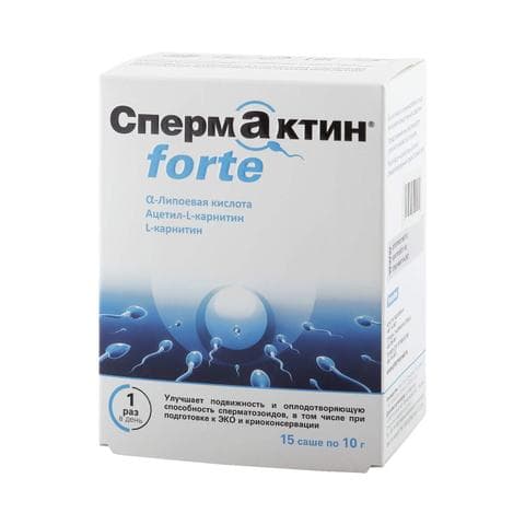СпермАктин Форте PharmaMed
