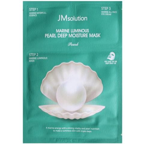Тканевая маска для лица JM Solution Marine Luminous Pearl Deep Moisture Mask Pearl