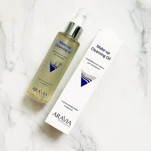 Масло косметическое ARAVIA Professional Make-up Cleansing Oil с антиоксидантами и омега-6