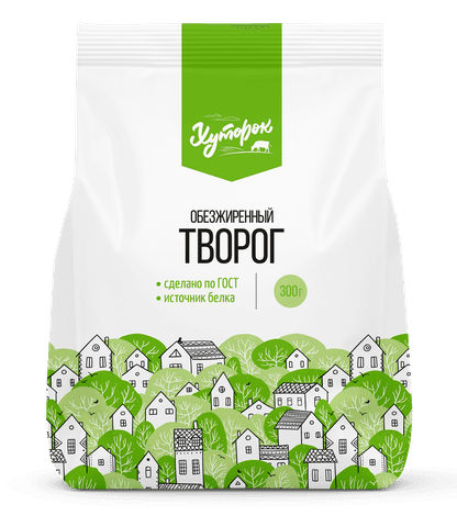 Творог обезжиренный "Хуторок"