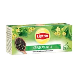 Чай липтон сладкая липа и мята