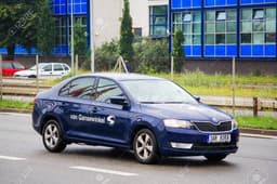 Автомобиль Skoda Rapid, 2014 г.