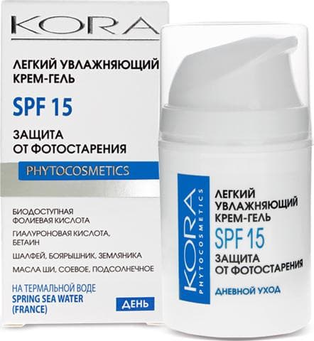 Kora Phytocosmetics Легкий увлажняющий крем