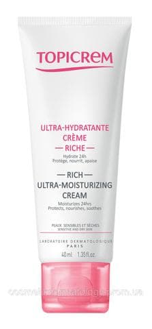 Topicrem Ultra-Moisturizing Cream Rich увлажняющий