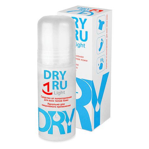 Dry RU антиперспирант, ролик, Light, 50 мл