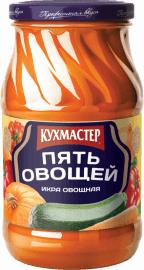 Икра "Пять овощей" Кухмастер