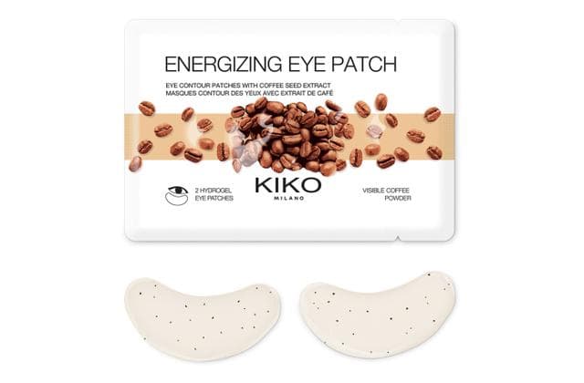 Тонизирующие гидрогелевые патчи с экстрактом кофе KIKO ENERGIZING EYE PATCH