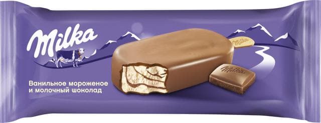 Мороженое эскимо "Milka" Nestlе