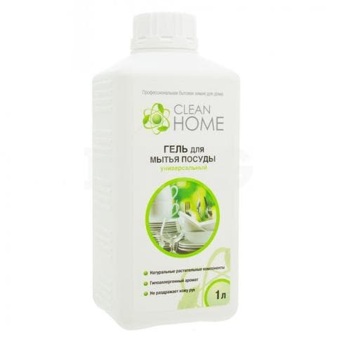 Универсальный гель для посуды Clean Home