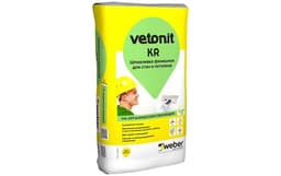 Шпаклевка финишная белая Weber VETONIT KR