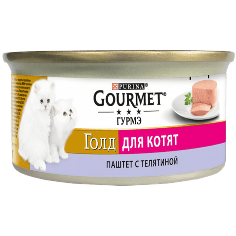 Gourmet для котят паштет