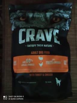 Корм сухой  crave для собак индейка и курица.