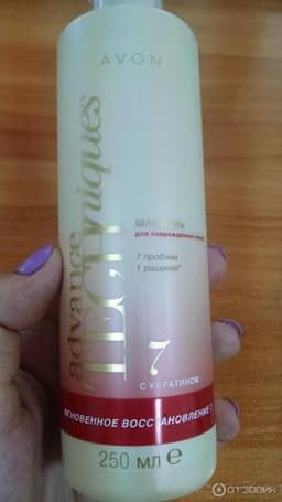 Шампунь Avon Advance Techniques Мгновенное восстановление 7