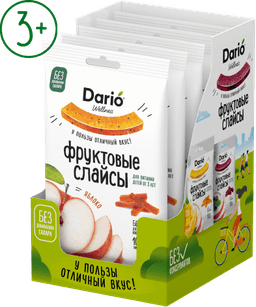 Фруктовые слайсы  Dario Wellness