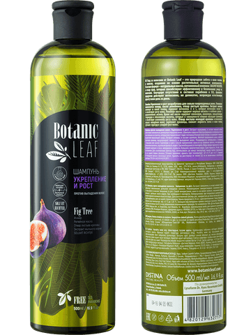 Шампунь BOTANIC LEAF Укрепление и рост