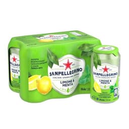 Напиток Sanpellegrino с соком лимон-мята