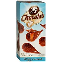 Шоколадные чипсы 24 chocola`s с морской солью