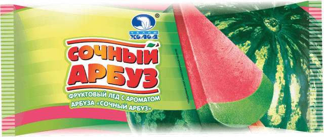 Мороженое " сочный арбуз"