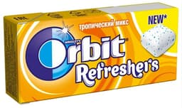 Жевательная резинка Orbit Refreshers Тропический