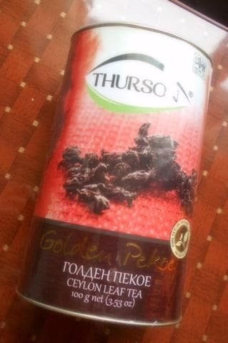 Чай THURSON черный крупнолистовой