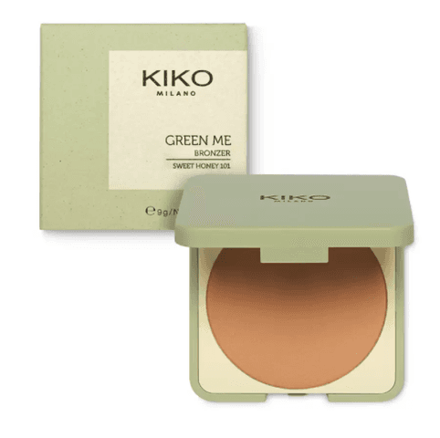 GREEN ME BRONZER KIKO Компактный бронзатор с матовым финишем